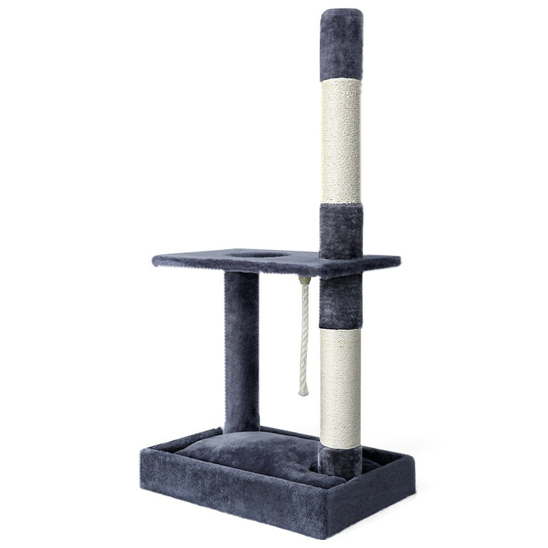 Cat Tree Scratching Post Scratcher Tower Condo House Grey 102cm - Pet Care > Cat Supplies - Rivercity House & Home Co. (ABN 18 642 972 209) - Affordable Modern Furniture Australia