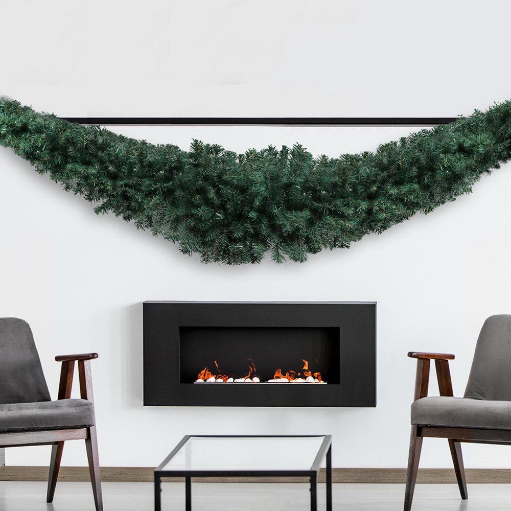 6FT Christmas Garland - Green - Rivercity House & Home Co. (ABN 18 642 972 209) - Affordable Modern Furniture Australia