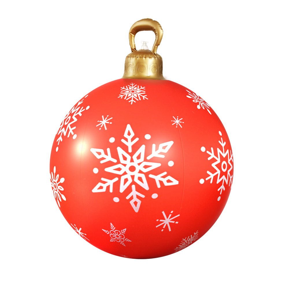 Christmas Inflatable Ball 60cm Decoration Giant Bauble Red - Occasions > Christmas - Rivercity House & Home Co. (ABN 18 642 972 209) - Affordable Modern Furniture Australia