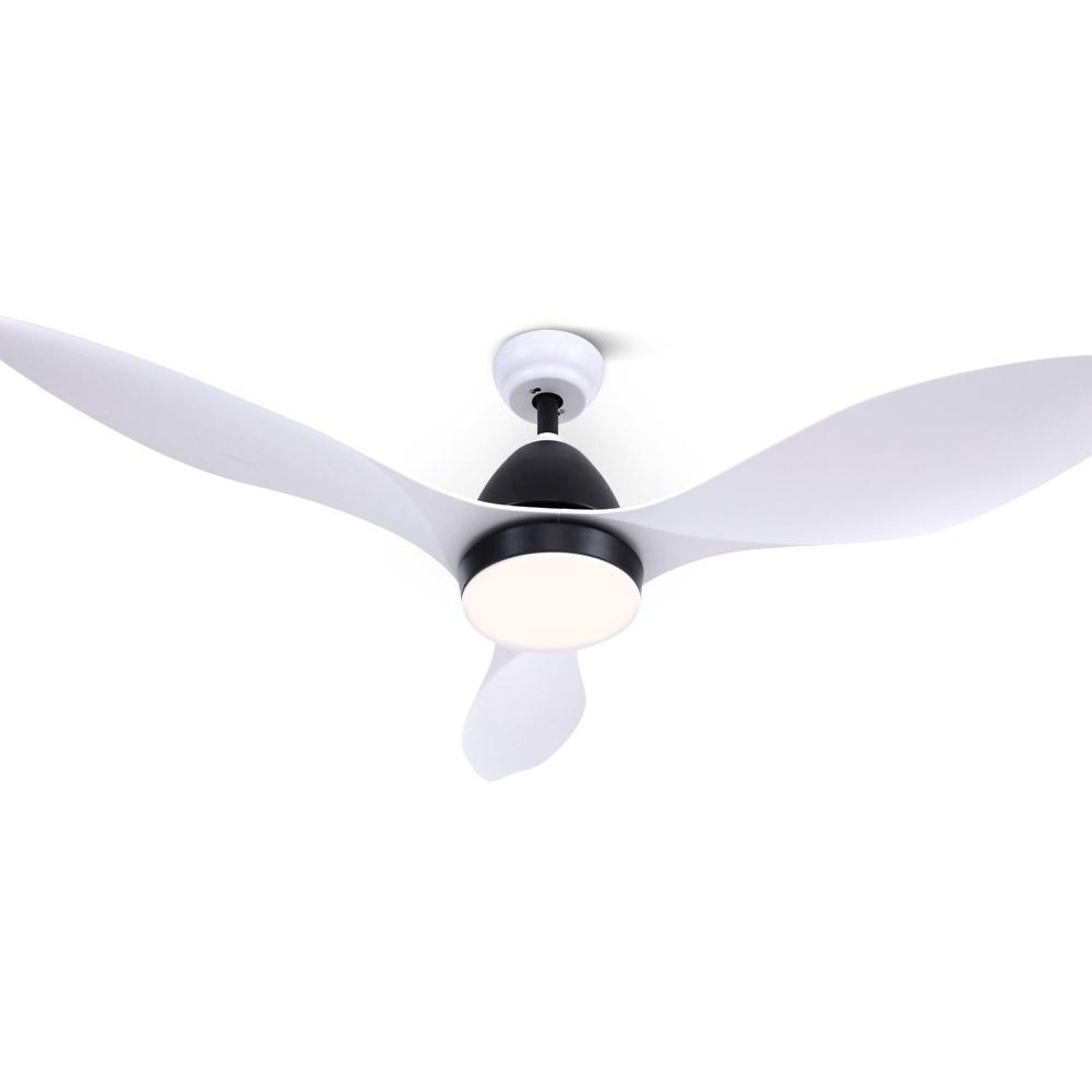 48'' Ceiling Fan Light Remote Control Ceiling Fans White 3 Blades - Rivercity House & Home Co. (ABN 18 642 972 209) - Affordable Modern Furniture Australia
