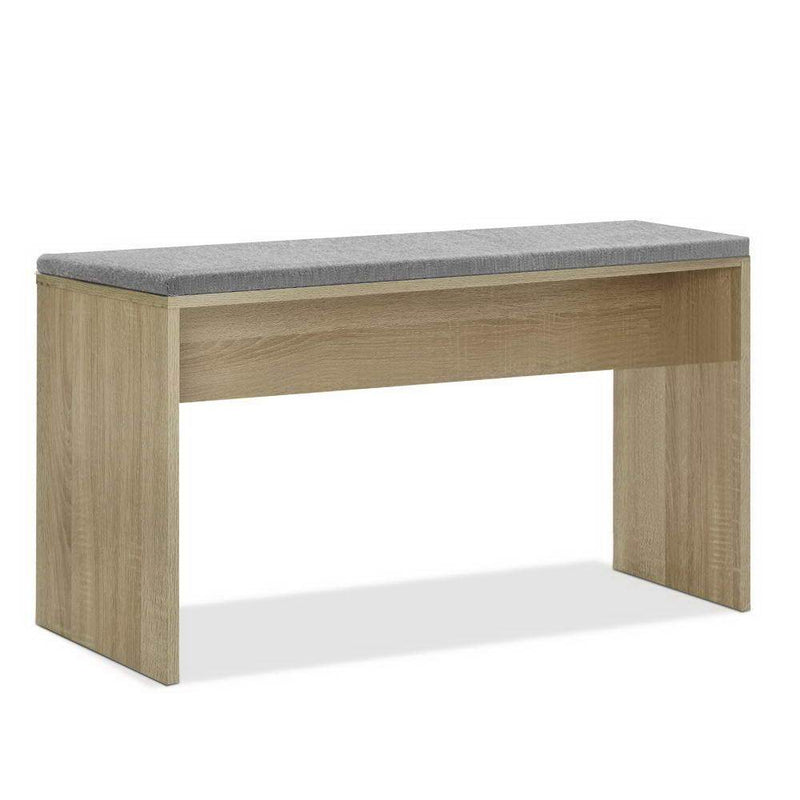Dining Bench NATU Upholstery Seat Stool Chair Cushion Kitchen Furniture Oak 90cm - Rivercity House & Home Co. (ABN 18 642 972 209) - Affordable Modern Furniture Australia