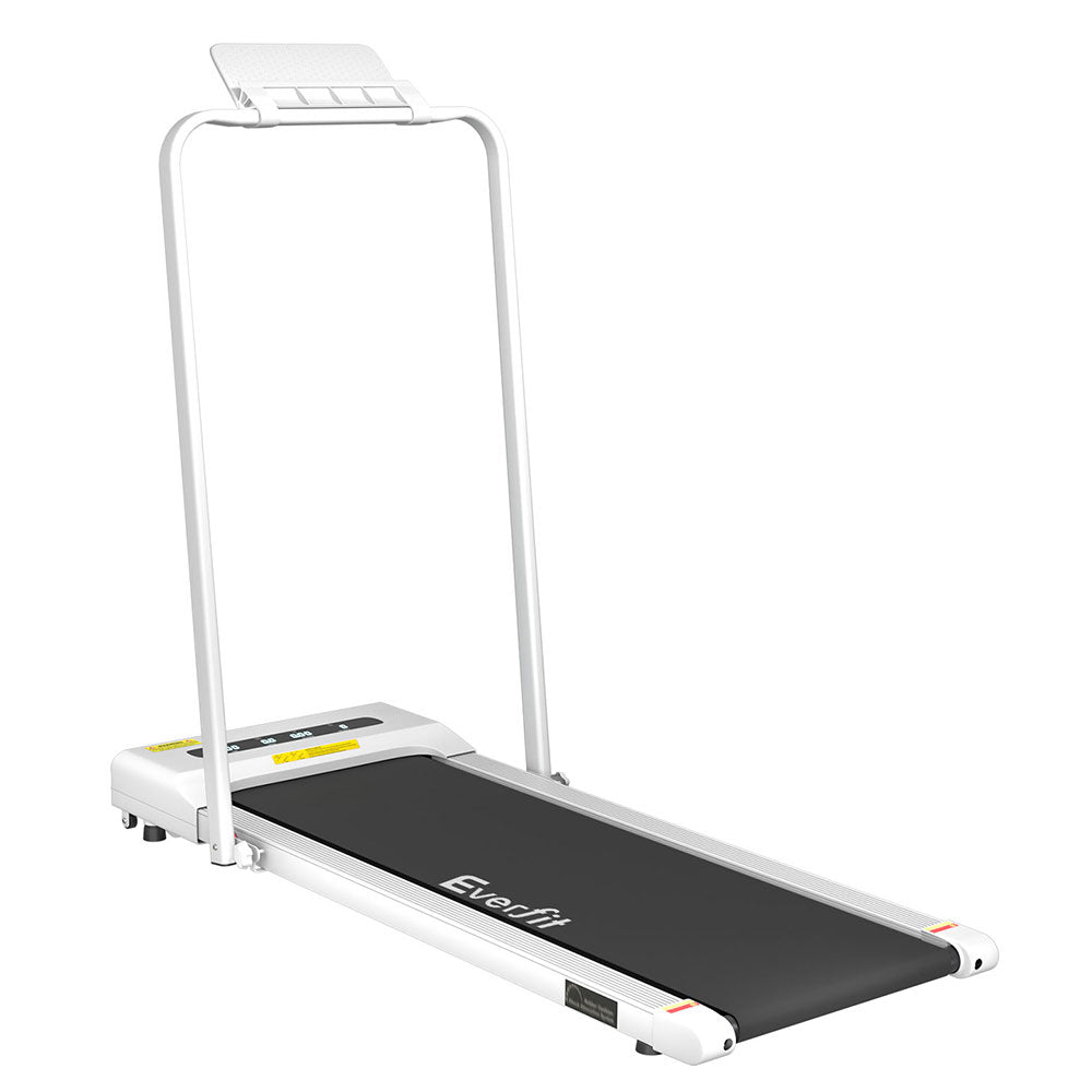 Treadmill Electric Walking Pad Home Gym Office Fitness 380mm White - Sports & Fitness > Exercise, Gym and Fitness - Rivercity House & Home Co. (ABN 18 642 972 209) - Affordable Modern Furniture Australia