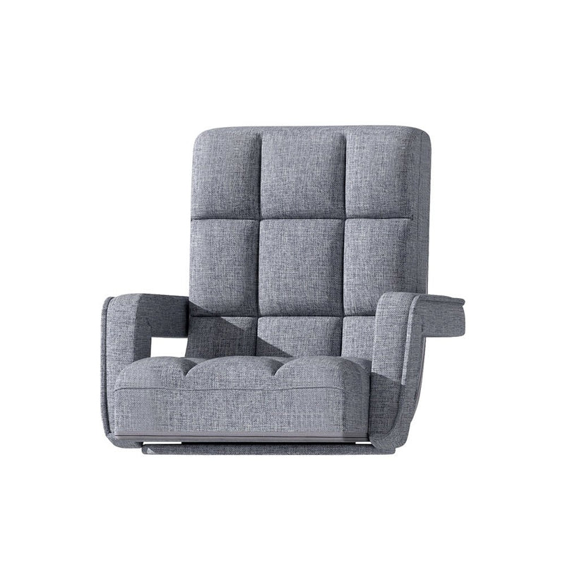 Floor Lounge Recliner Grey - Furniture > Living Room - Rivercity House & Home Co. (ABN 18 642 972 209) - Affordable Modern Furniture Australia