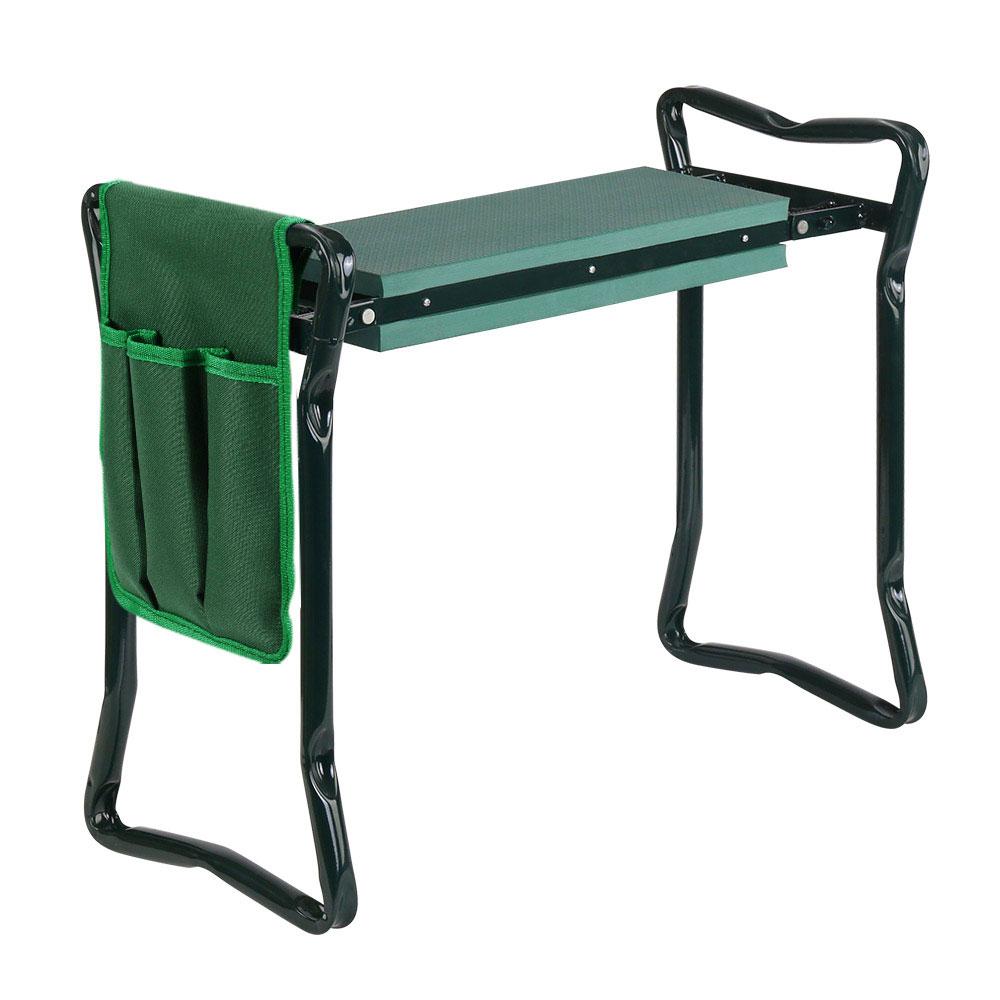 Garden Kneeler Seat Outdoor Bench Knee Pad Foldable - Rivercity House & Home Co. (ABN 18 642 972 209) - Affordable Modern Furniture Australia