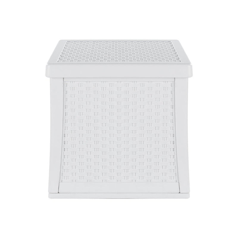 Outdoor Storage Box 56L Container White - Home & Garden > Storage - Rivercity House & Home Co. (ABN 18 642 972 209) - Affordable Modern Furniture Australia