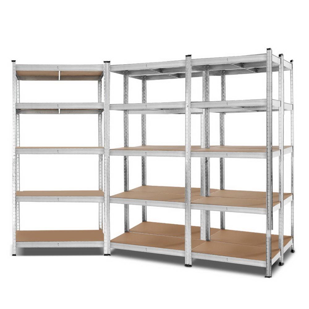 Giants 5x1.8M Warehouse Shelving Rack Racking Garage Metal Storage Shelves - Rivercity House & Home Co. (ABN 18 642 972 209) - Affordable Modern Furniture Australia