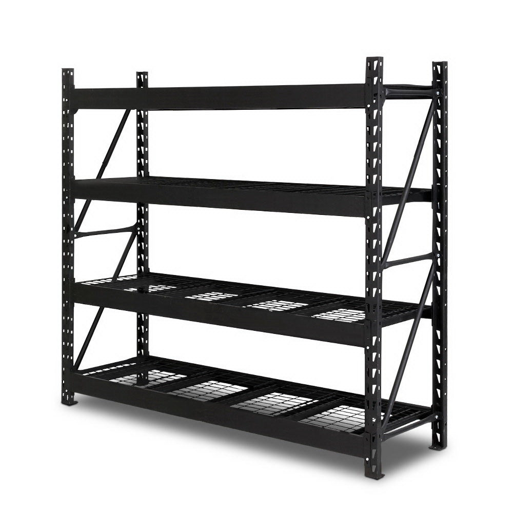 2M Warehouse Racking Shelving Heavy Duty Steel Garage Storage Rack - Home & Garden > Storage - Rivercity House & Home Co. (ABN 18 642 972 209) - Affordable Modern Furniture Australia