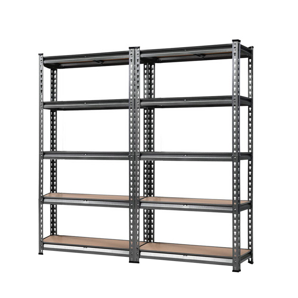 2x1.5M Garage Shelving Warehouse Rack Storage Racking Storage Steel - Rivercity House & Home Co. (ABN 18 642 972 209) - Affordable Modern Furniture Australia