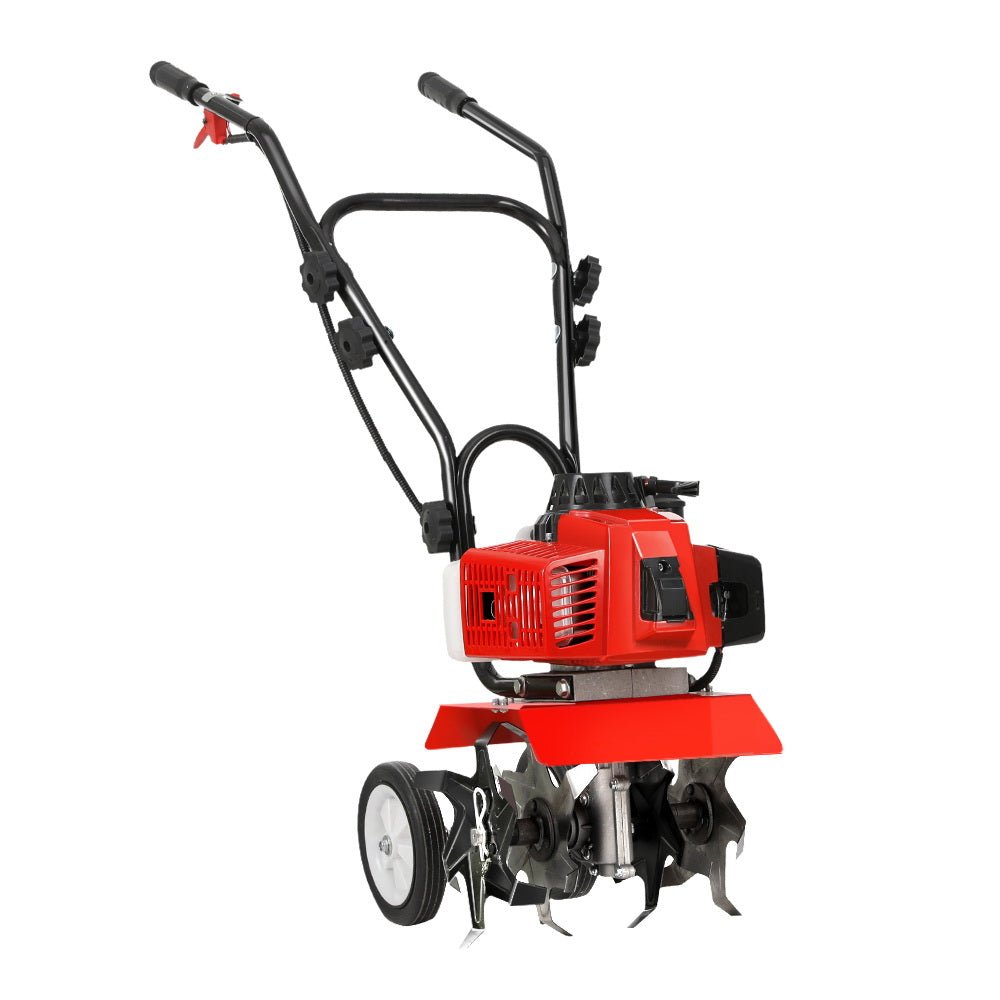 Giantz 88CC Tiller Garden Cultivator Rototiller 6 Blades Soil Plower Rotary Hoe - Home & Garden > Garden Tools - Rivercity House & Home Co. (ABN 18 642 972 209) - Affordable Modern Furniture Australia