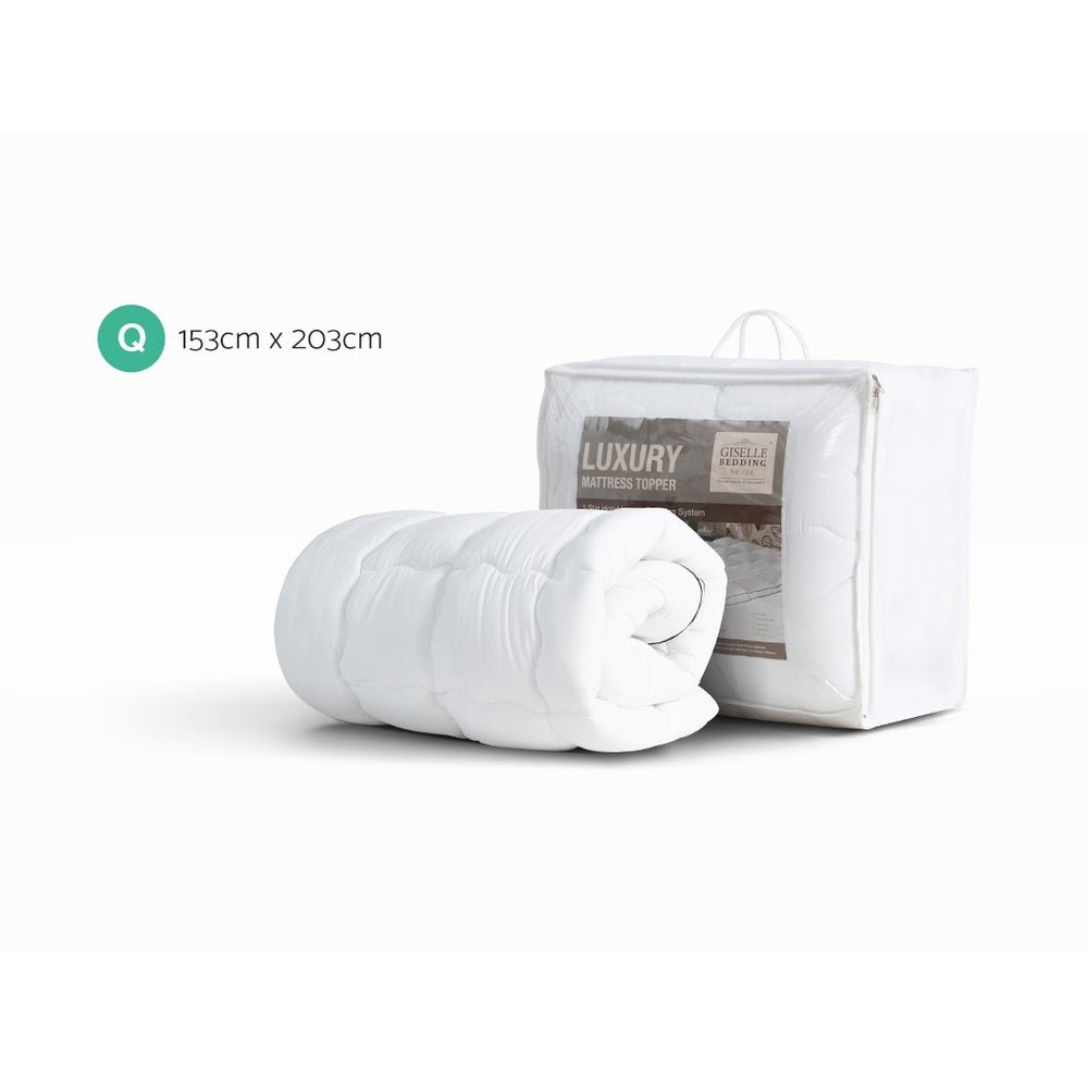 Mattress Topper Pillowtop - Queen - Home & Garden > Bedding - Rivercity House & Home Co. (ABN 18 642 972 209) - Affordable Modern Furniture Australia