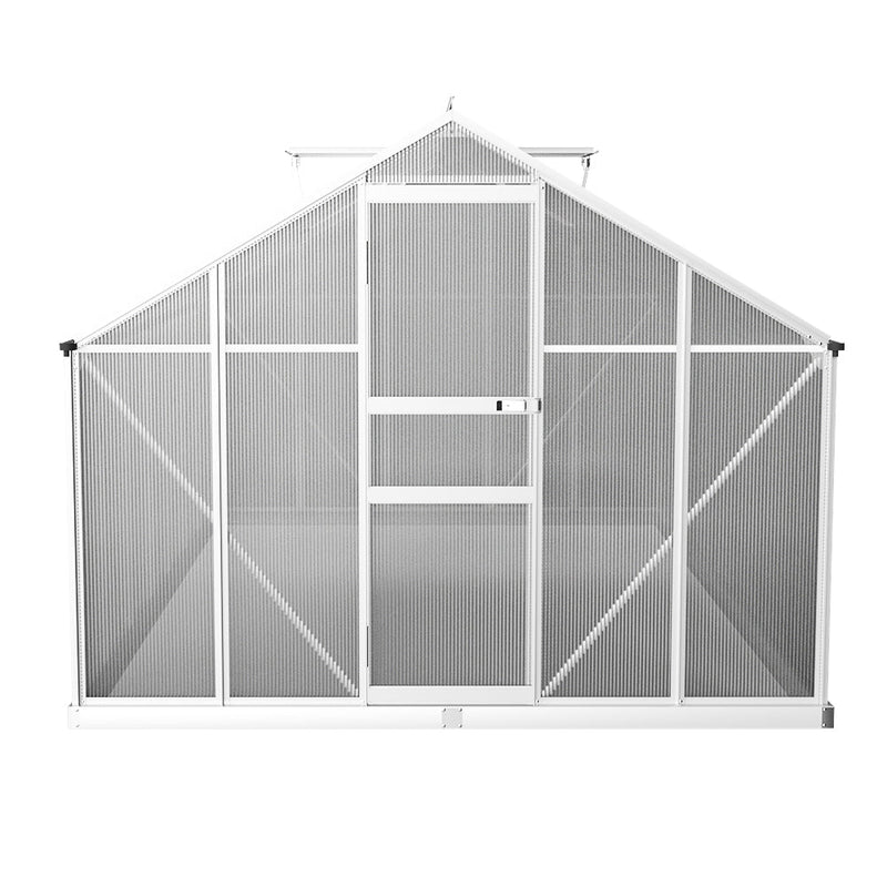 Greenhouse Aluminium Green House Polycarbonate Garden Shed 4.2x2.5M - Home & Garden > Green Houses - Rivercity House & Home Co. (ABN 18 642 972 209) - Affordable Modern Furniture Australia