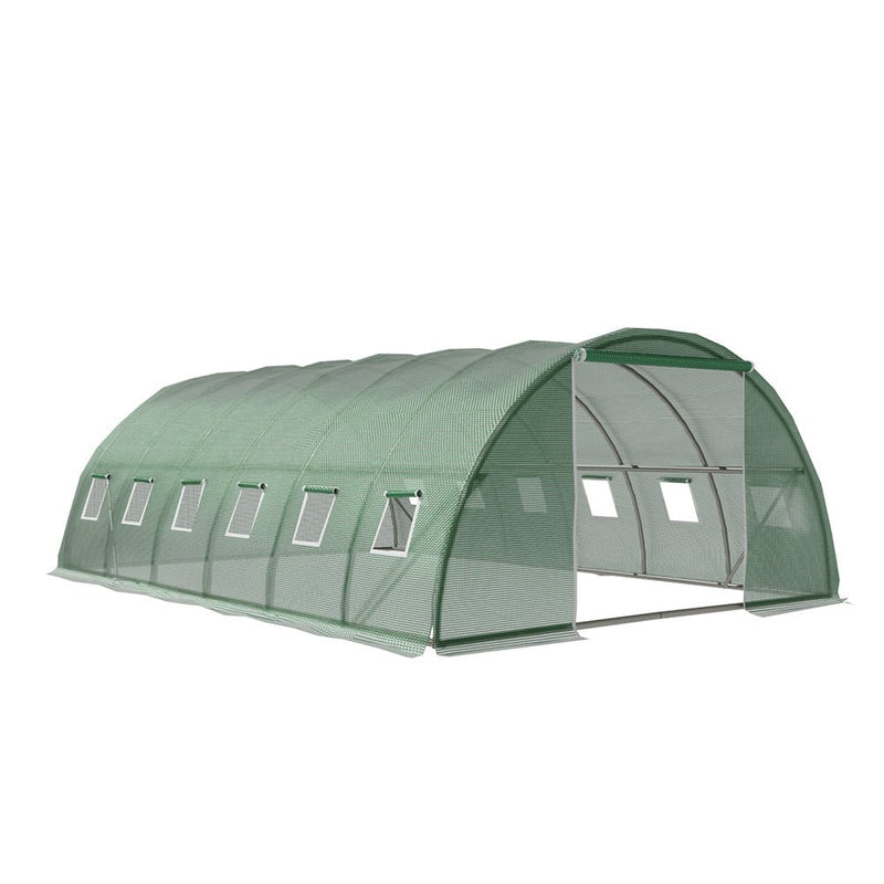 Greenhouse Walk in Green House Tunnel Plant Flower Garden Shed 6X4M - Home & Garden > Green Houses - Rivercity House & Home Co. (ABN 18 642 972 209) - Affordable Modern Furniture Australia