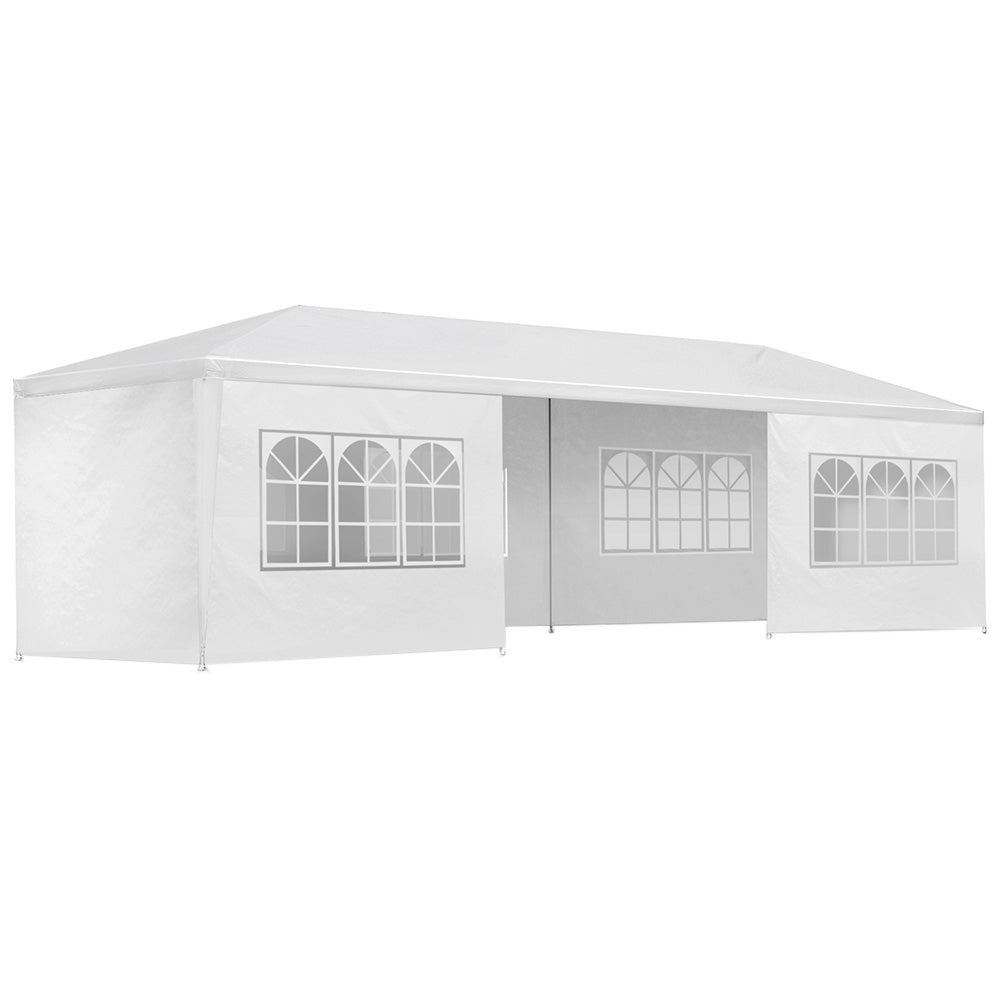 Gazebo 3x9 Outdoor Marquee Gazebos Wedding Party Camping Tent 8 Wall Panels - Home & Garden > Shading - Rivercity House & Home Co. (ABN 18 642 972 209) - Affordable Modern Furniture Australia