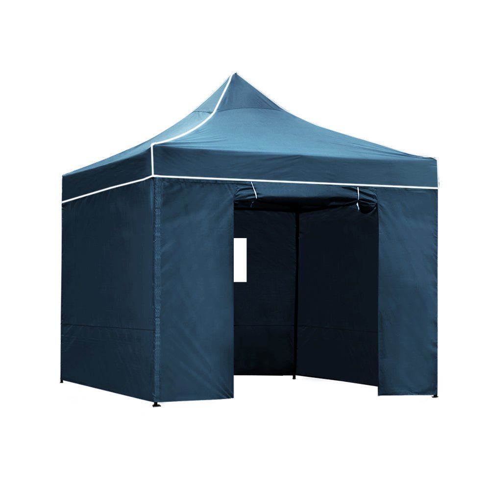 Gazebo Pop Up Marquee 3x3 Outdoor Camping Gazebos Tent Wedding Folding - Home & Garden > Shading - Rivercity House & Home Co. (ABN 18 642 972 209) - Affordable Modern Furniture Australia