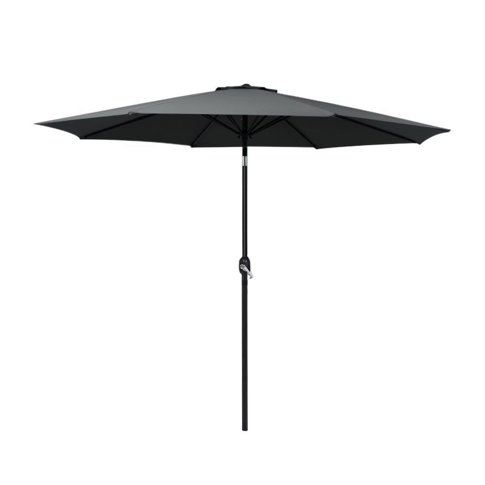 Outdoor Umbrella Umbrellas Beach Garden Tilt Sun Patio Deck Pole 2.7m - Home & Garden > Shading - Rivercity House & Home Co. (ABN 18 642 972 209) - Affordable Modern Furniture Australia