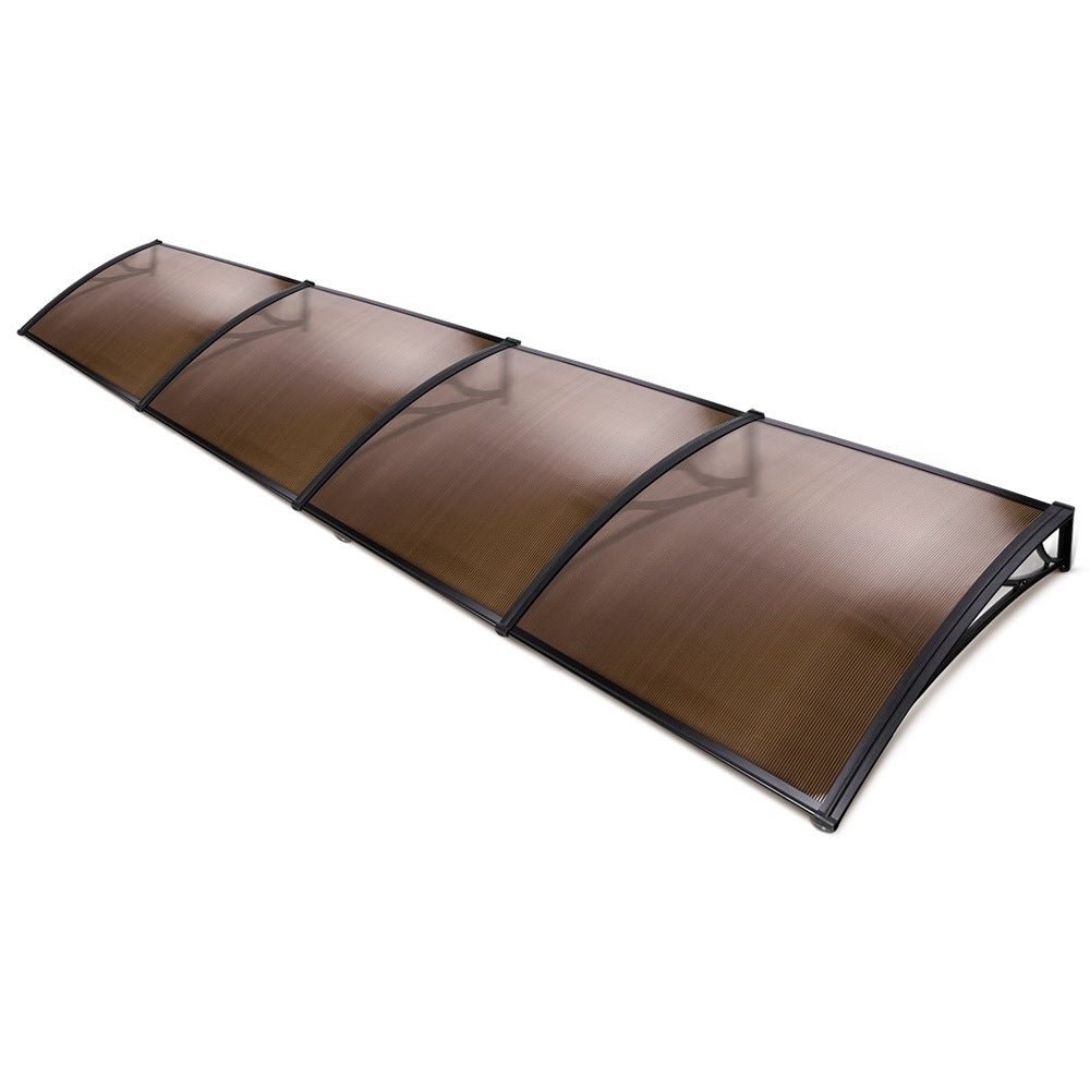 Window Door Awning Door Canopy Patio UV Sun Shield 1mx4m DIY BR - Home & Garden > Shading - Rivercity House & Home Co. (ABN 18 642 972 209) - Affordable Modern Furniture Australia