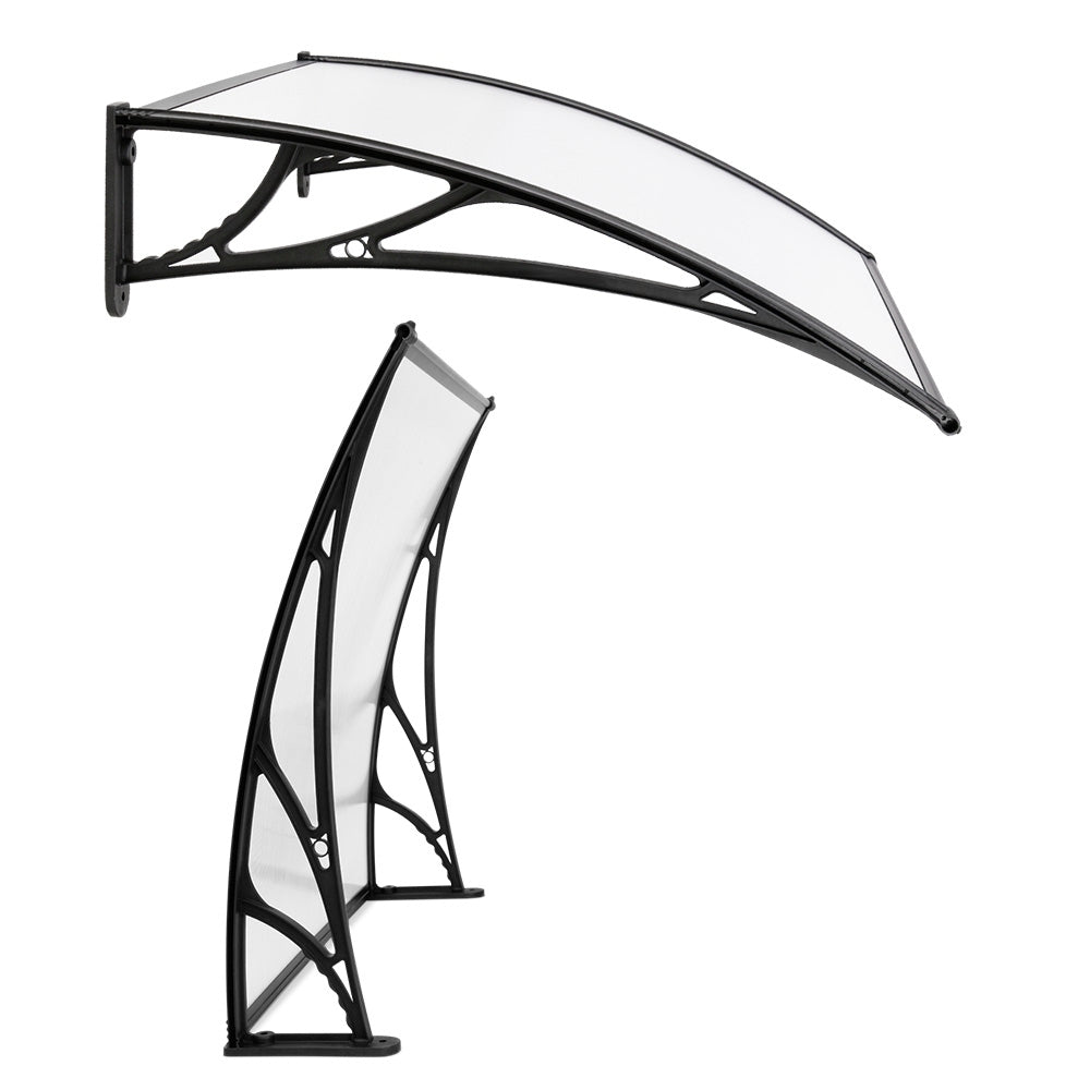 Window Door Awning Door Canopy Patio UV Sun Shield 1mx4m DIY - Home & Garden > Shading - Rivercity House & Home Co. (ABN 18 642 972 209) - Affordable Modern Furniture Australia