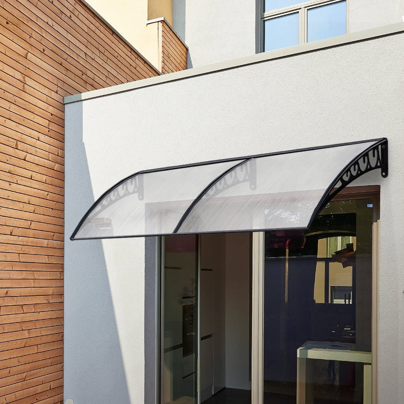 Window Door Awning Door Canopy Patio UV Sun Shield Transparent 1mx4m DIY - Home & Garden > Shading - Rivercity House & Home Co. (ABN 18 642 972 209) - Affordable Modern Furniture Australia