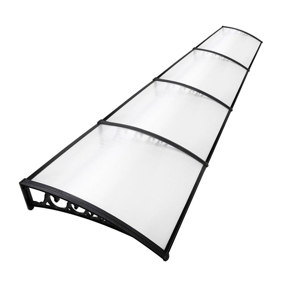 Window Door Awning Door Canopy Patio UV Sun Shield Transparent 1mx4m DIY - Home & Garden > Shading - Rivercity House & Home Co. (ABN 18 642 972 209) - Affordable Modern Furniture Australia