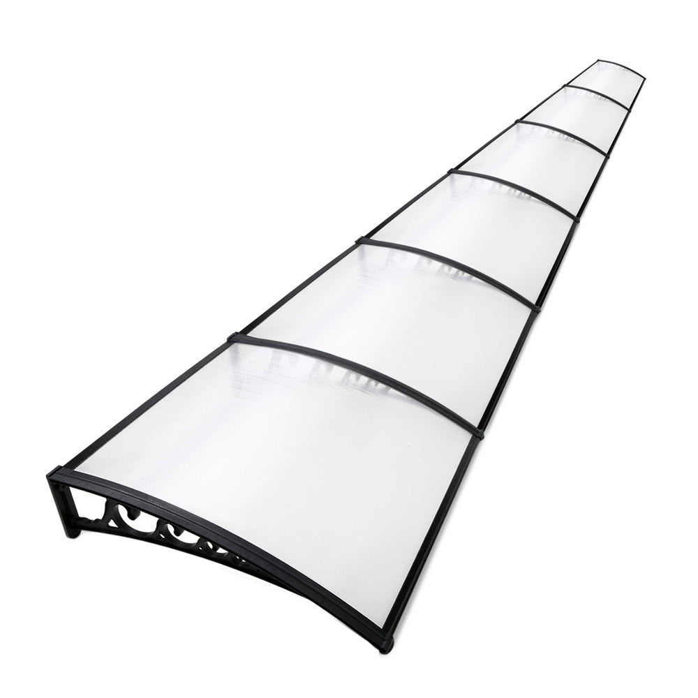Window Door Awning Door Canopy Patio UV Sun Shield WHITE 1mx6m DIY - Home & Garden > Shading - Rivercity House & Home Co. (ABN 18 642 972 209) - Affordable Modern Furniture Australia