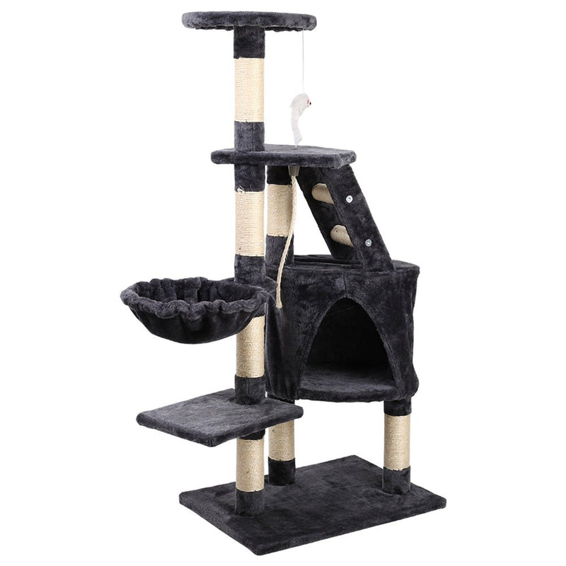 Cat Tree 120cm Trees Scratching Post Scratcher Tower Condo House Furniture Wood Multi Level - Pet Care > Cat Supplies - Rivercity House & Home Co. (ABN 18 642 972 209) - Affordable Modern Furniture Australia