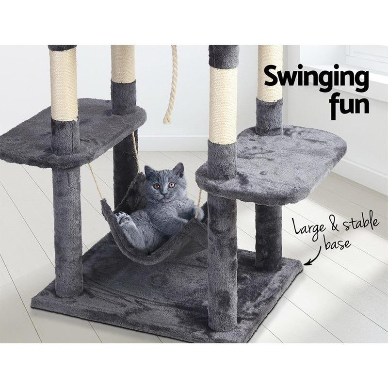 Cat Tree 171cm Trees Scratching Post Scratcher Tower Condo House Furniture Wood - Rivercity House & Home Co. (ABN 18 642 972 209) - Affordable Modern Furniture Australia