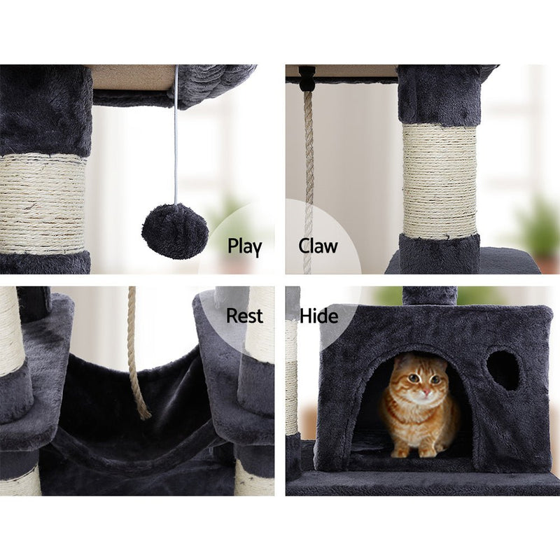 Cat Tree Trees Scratching Post Scratcher Tower Condo House Furniture Wood - Pet Care > Cat Supplies - Rivercity House & Home Co. (ABN 18 642 972 209) - Affordable Modern Furniture Australia