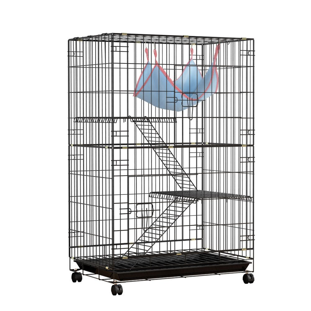 i.Pet Rabbit Cage 100cm Hutch 3 Level Indoor Guinea Pig Ferret - Pet Care > Coops & Hutches - Rivercity House & Home Co. (ABN 18 642 972 209) - Affordable Modern Furniture Australia