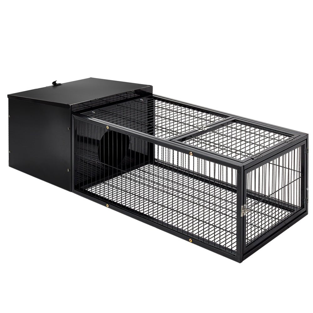 Rabbit Cage Hutch Cages Indoor Outdoor Hamster Enclosure Pet Metal Carrier 122CM Length - Pet Care > Coops & Hutches - Rivercity House & Home Co. (ABN 18 642 972 209) - Affordable Modern Furniture Australia