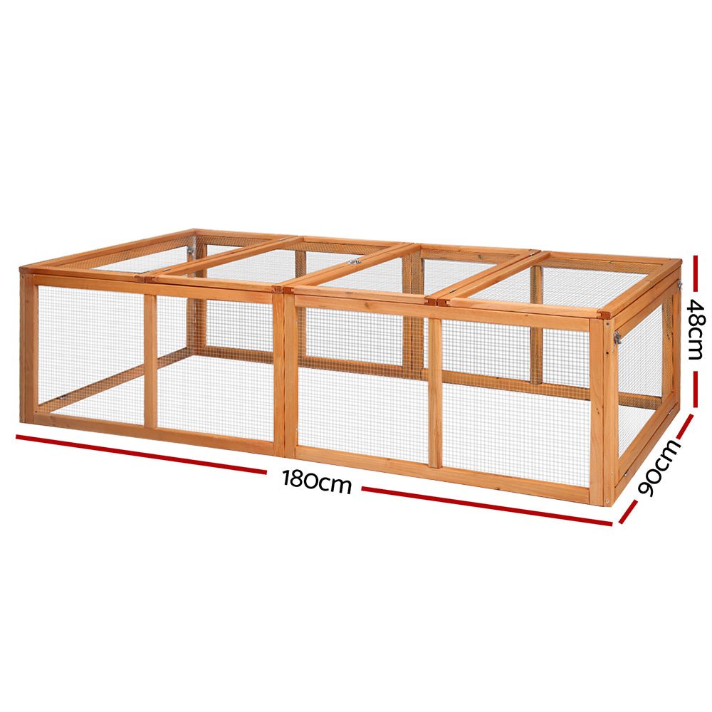 Rabbit Hutch Chicken Coop - Pet Care > Coops & Hutches - Rivercity House & Home Co. (ABN 18 642 972 209) - Affordable Modern Furniture Australia