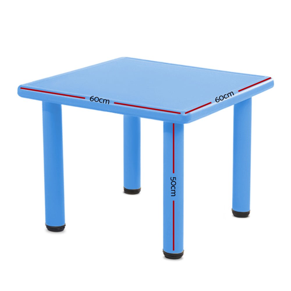 60X60CM Kids Children Painting Activity Study Dining Playing Desk Table - Baby & Kids > Kid's Furniture - Rivercity House & Home Co. (ABN 18 642 972 209) - Affordable Modern Furniture Australia