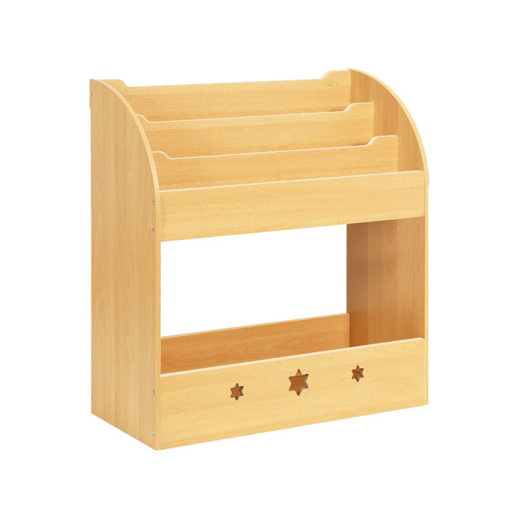 Kids Bookshelf Children Toys Storage Shelf Rack Organiser Bookcase Display - Baby & Kids > Kid's Furniture - Rivercity House & Home Co. (ABN 18 642 972 209) - Affordable Modern Furniture Australia