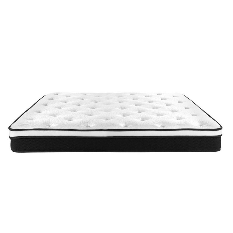 King Single Package | Coogee Bed Grey & Bonita Euro Top Mattress (Medium Firm) - Furniture > Bedroom - Rivercity House & Home Co. (ABN 18 642 972 209) - Affordable Modern Furniture Australia