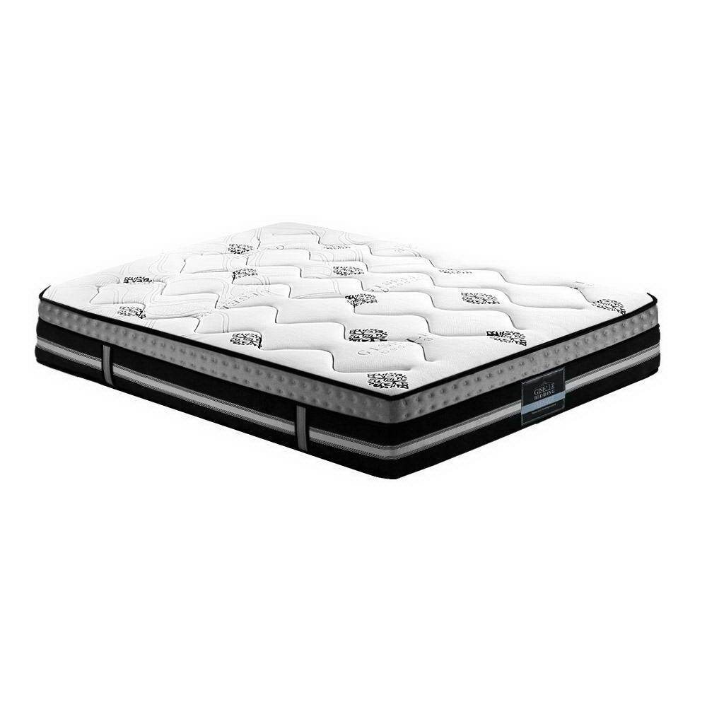 King Size | 7 Zone Pocket Spring Cool Gel Mattress Medium Firm - Furniture > Mattresses - Rivercity House & Home Co. (ABN 18 642 972 209) - Affordable Modern Furniture Australia