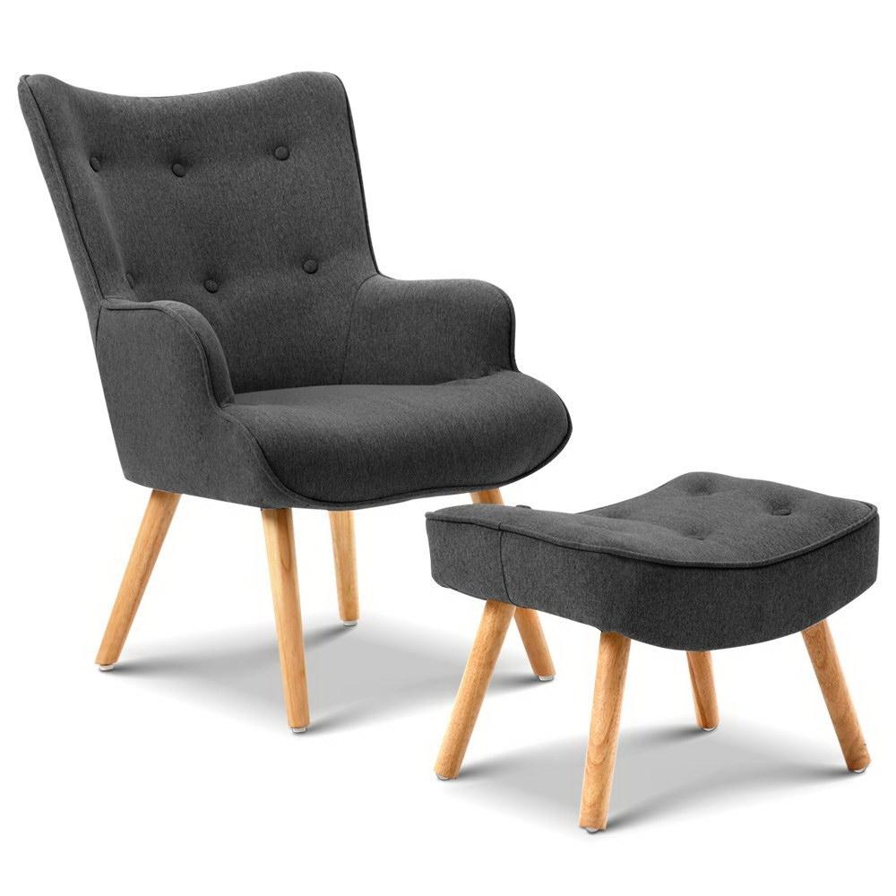 LANSAR Lounge Accent Chair - Rivercity House & Home Co. (ABN 18 642 972 209) - Affordable Modern Furniture Australia