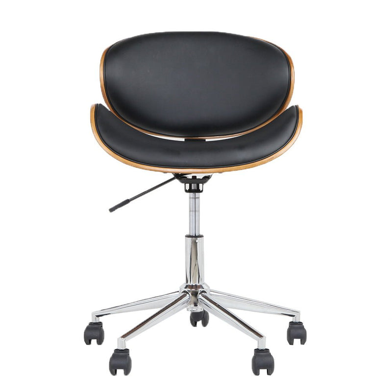 Leather Office Chair Black - Rivercity House & Home Co. (ABN 18 642 972 209) - Affordable Modern Furniture Australia
