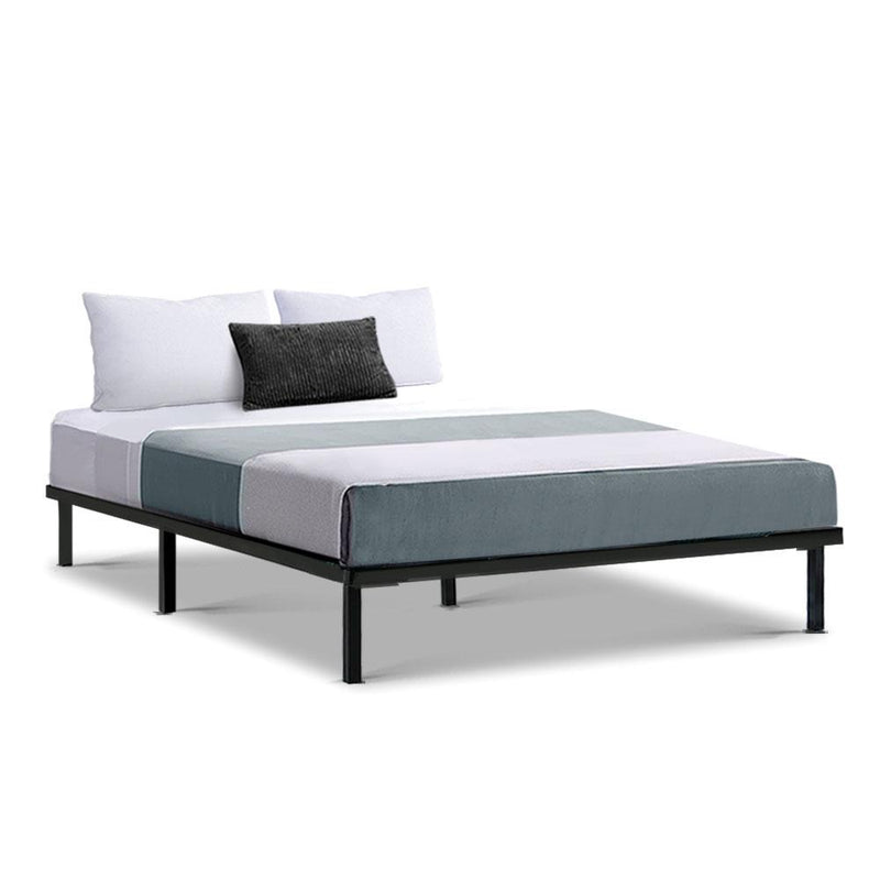 Metal Double Bed Frame - Rivercity House & Home Co. (ABN 18 642 972 209) - Affordable Modern Furniture Australia
