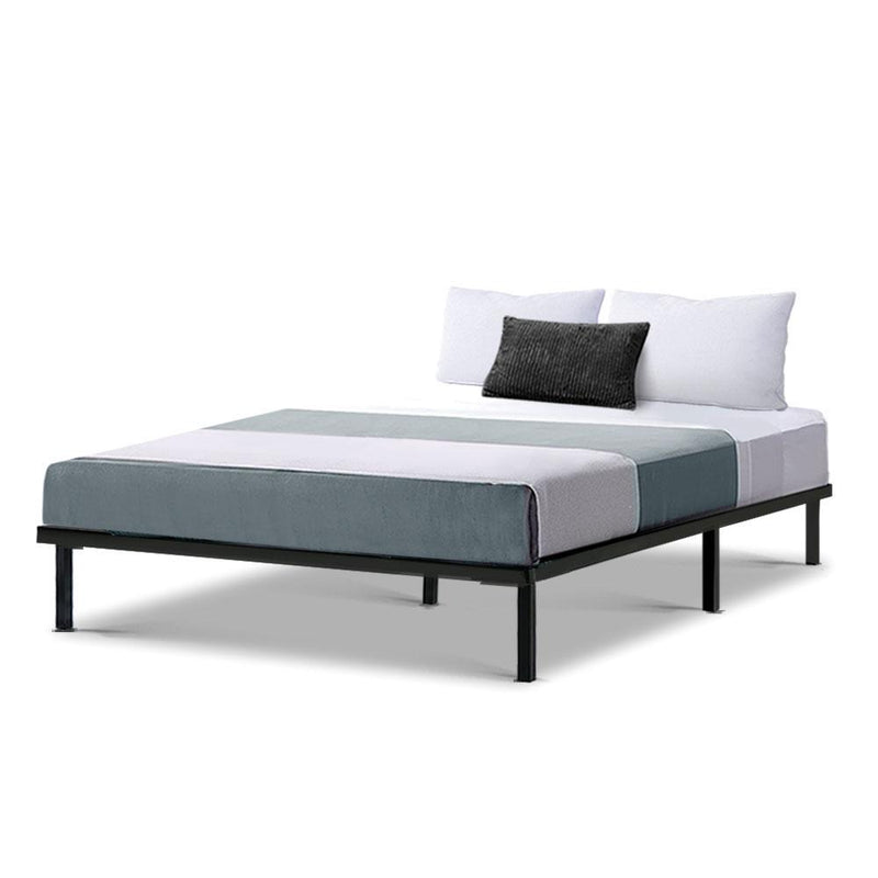 Metal Double Bed Frame - Rivercity House & Home Co. (ABN 18 642 972 209) - Affordable Modern Furniture Australia