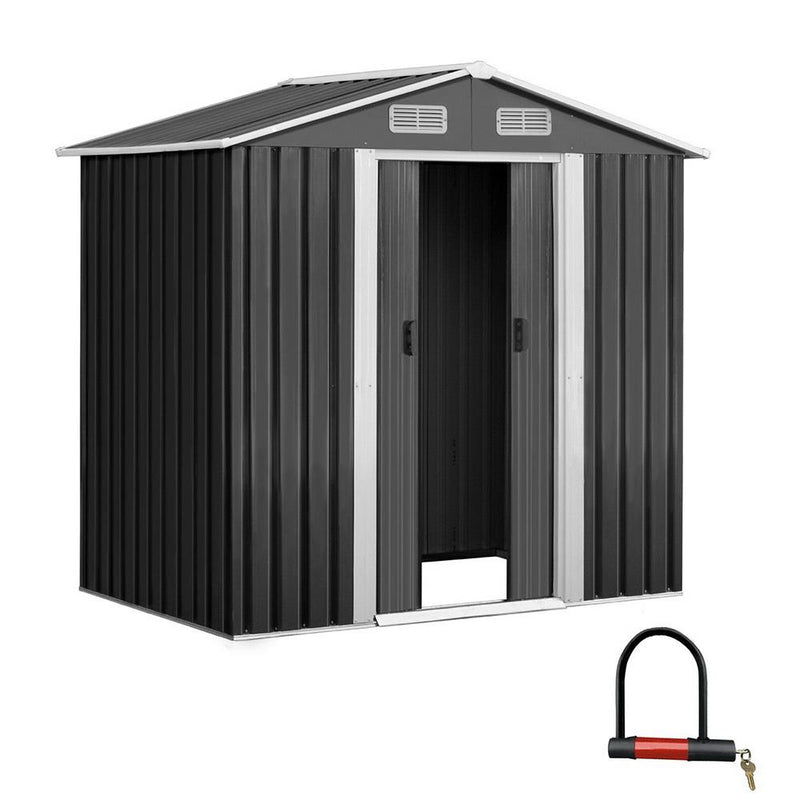 Outdoor Garden Shed 1.96 x 1.32M - Rivercity House & Home Co. (ABN 18 642 972 209) - Affordable Modern Furniture Australia
