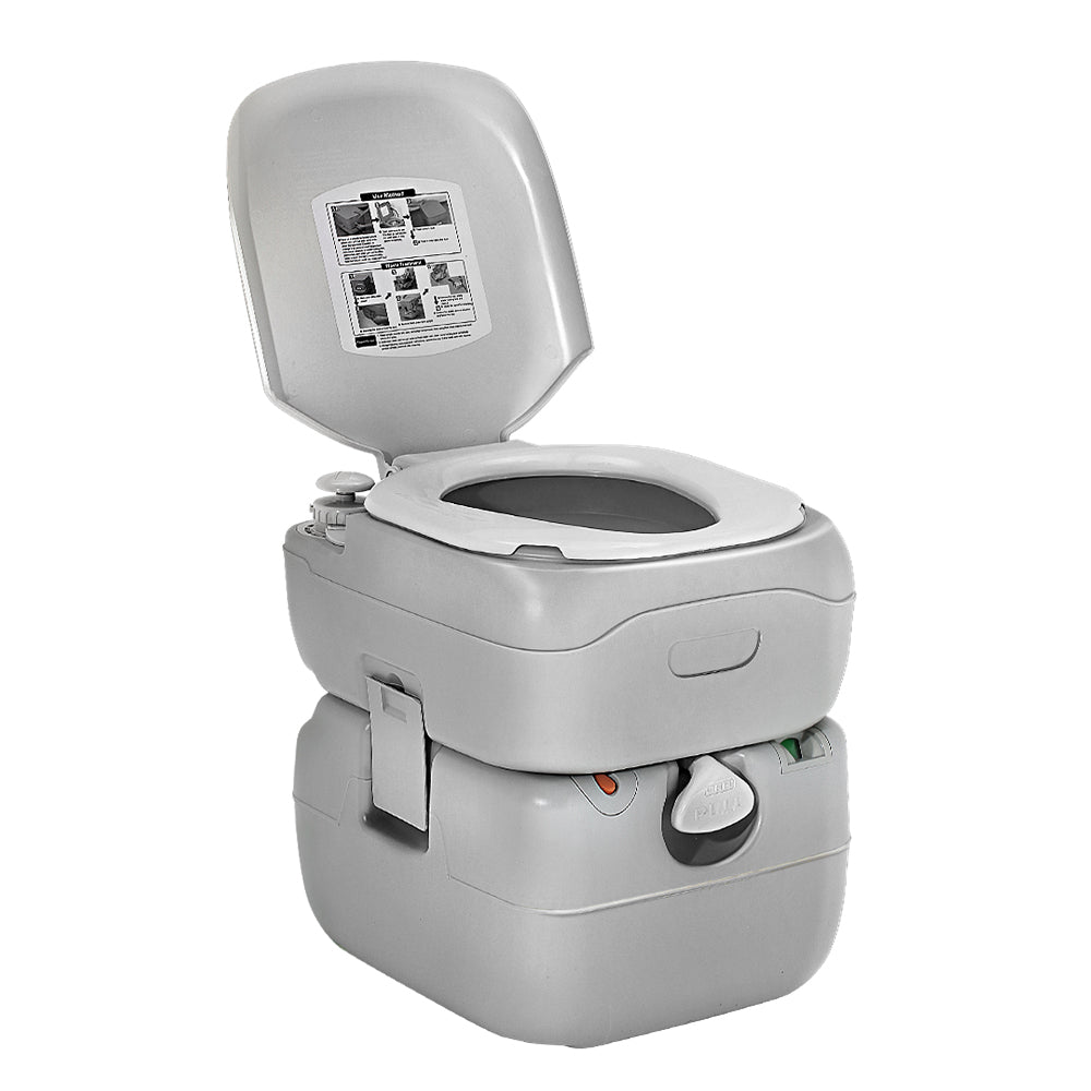 Outdoor Portable Camping Toilet 22L - Outdoor > Camping - Rivercity House & Home Co. (ABN 18 642 972 209) - Affordable Modern Furniture Australia