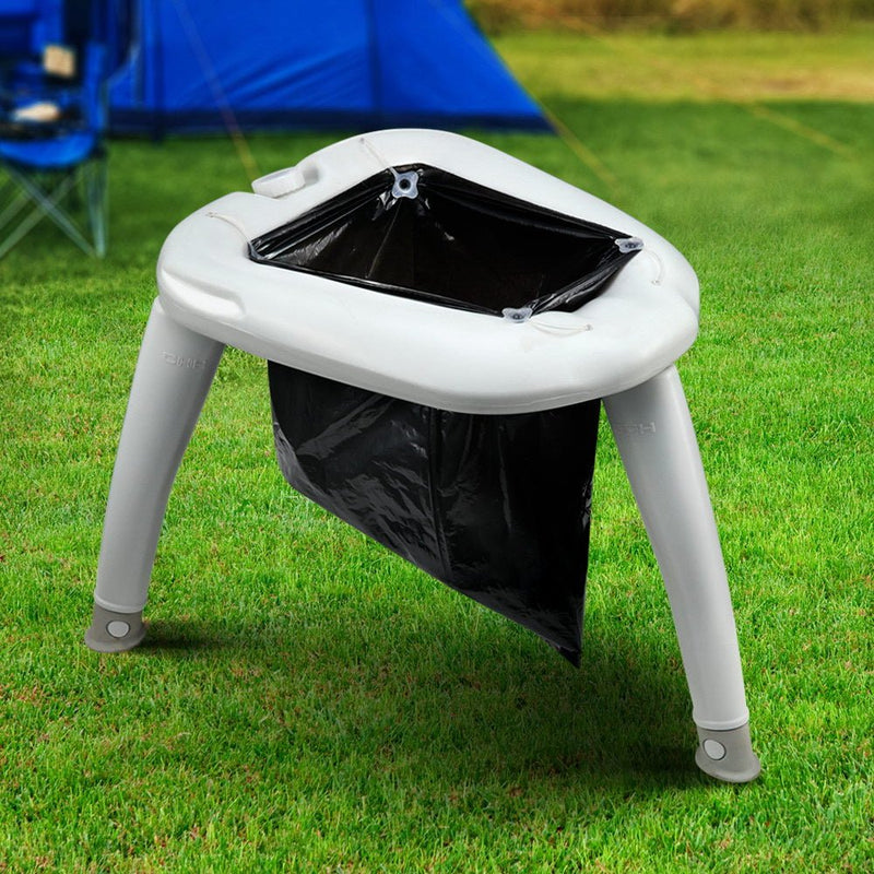 Outdoor Portable Folding Camping Toilet - Outdoor > Camping - Rivercity House & Home Co. (ABN 18 642 972 209) - Affordable Modern Furniture Australia