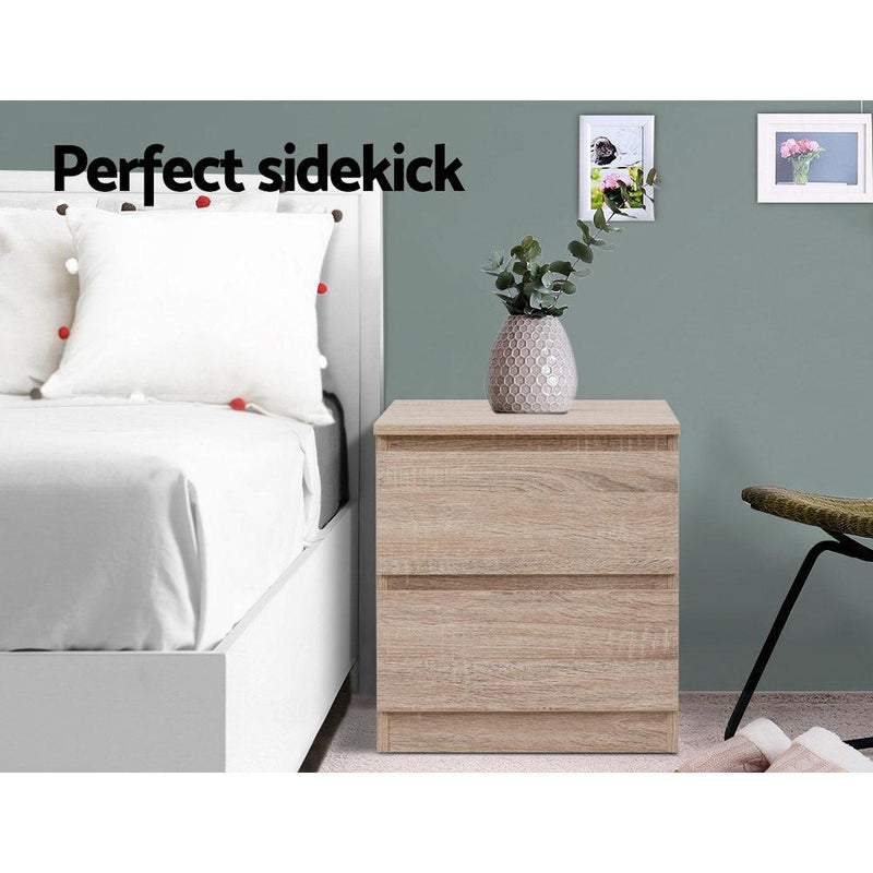 Pepe Bedside Table - Furniture > Bedroom - Rivercity House & Home Co. (ABN 18 642 972 209) - Affordable Modern Furniture Australia