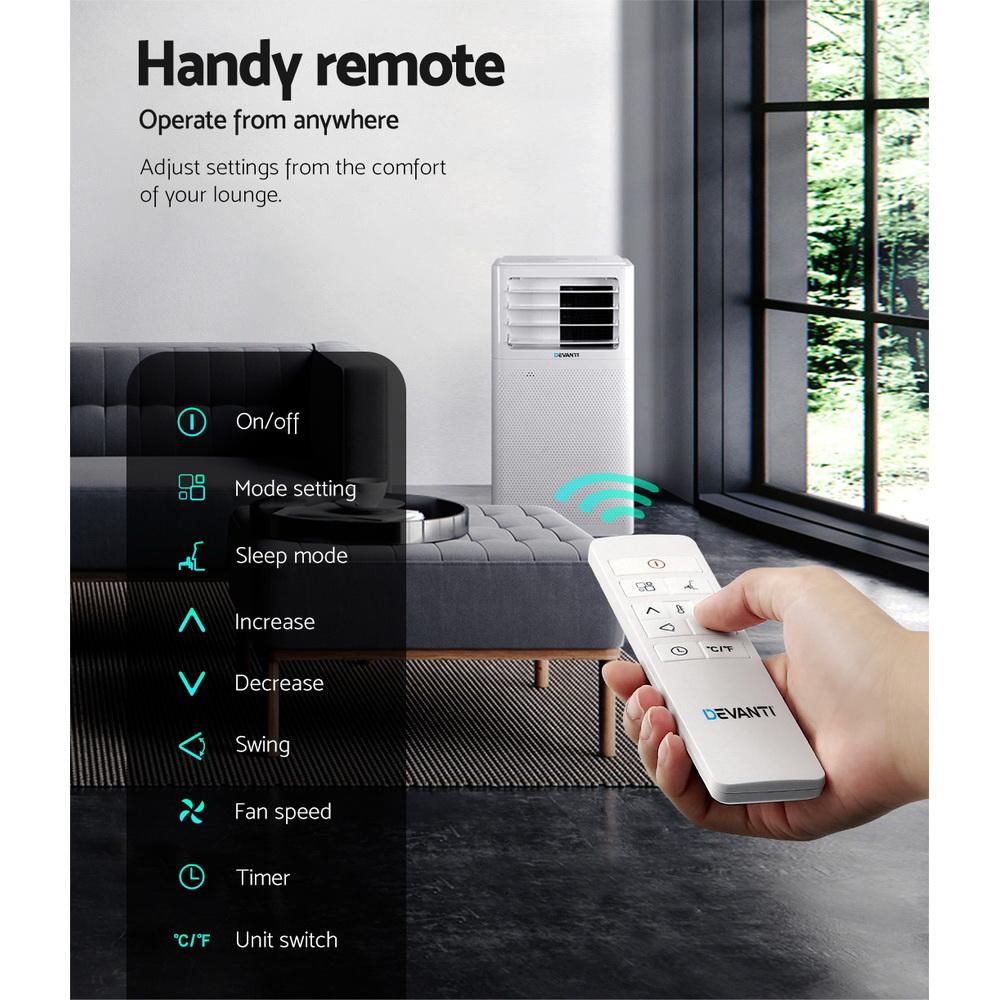 Portable Air Conditioner (2000W) - Rivercity House & Home Co. (ABN 18 642 972 209) - Affordable Modern Furniture Australia
