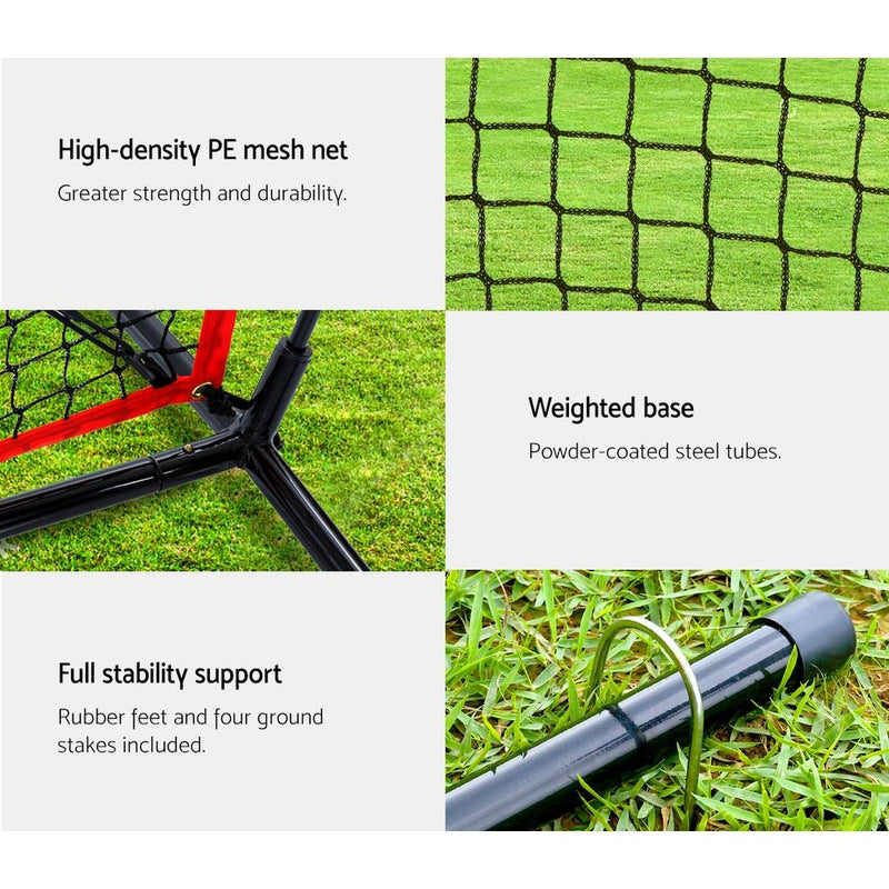 Portable Baseball Training Net Stand Softball Practice Sports Tennis - Rivercity House & Home Co. (ABN 18 642 972 209) - Affordable Modern Furniture Australia