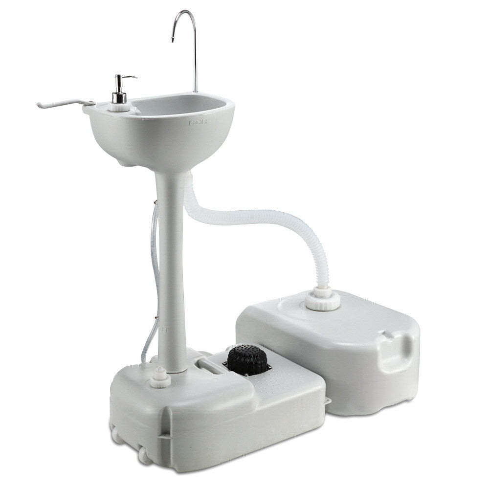 Portable Camping Wash Basin 43L - Outdoor > Camping - Rivercity House & Home Co. (ABN 18 642 972 209) - Affordable Modern Furniture Australia
