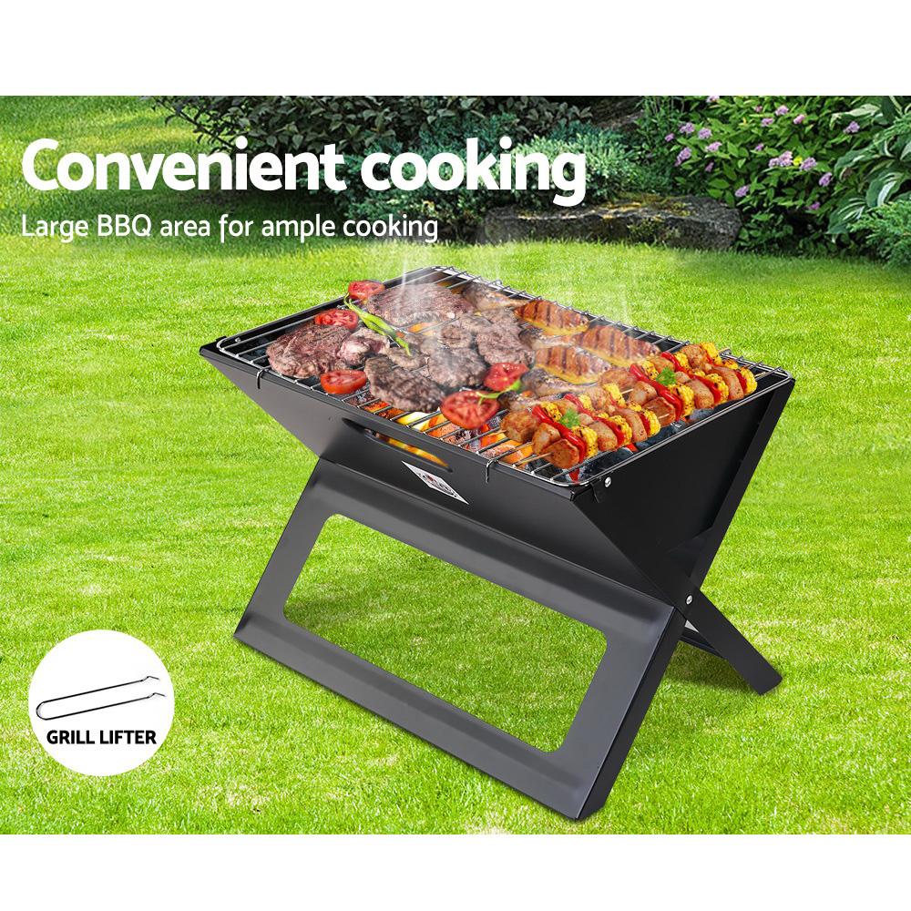 Portable Charcoal BBQ Grill - Home & Garden - Rivercity House & Home Co. (ABN 18 642 972 209) - Affordable Modern Furniture Australia