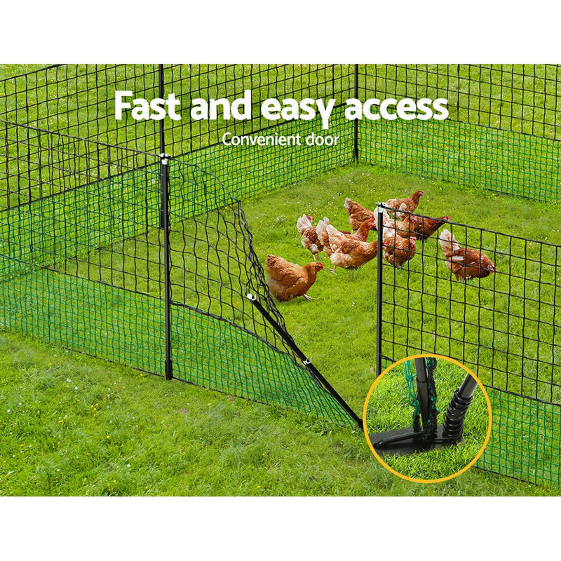 Poultry Chicken Fence Netting Electric wire Ducks Goose Coop 25Mx125CM - Pet Care > Farm Supplies - Rivercity House & Home Co. (ABN 18 642 972 209) - Affordable Modern Furniture Australia