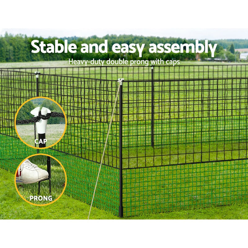 Poultry Chicken Fence Netting Electric wire Ducks Goose Coop 25Mx125CM - Pet Care > Farm Supplies - Rivercity House & Home Co. (ABN 18 642 972 209) - Affordable Modern Furniture Australia