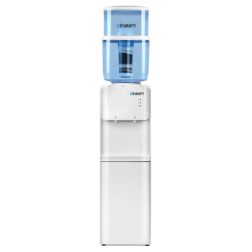 Premium 22L Water Cooler Dispenser Top Loading Hot Cold Taps Filter Purifier Bottle - Rivercity House & Home Co. (ABN 18 642 972 209) - Affordable Modern Furniture Australia