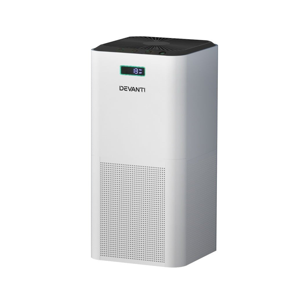 Premium HEPA Filter Home Air Purifier (Large 48m3 Coverage) - Appliances > Aroma Diffusers & Humidifiers - Rivercity House & Home Co. (ABN 18 642 972 209) - Affordable Modern Furniture Australia